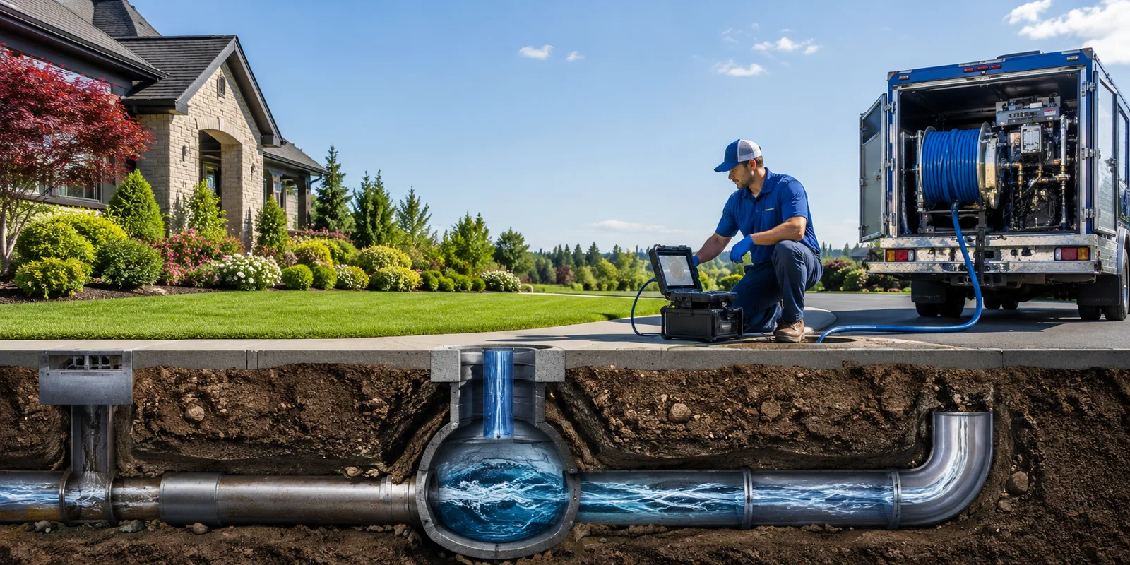 Drainage restoration information for West Columbia, WV